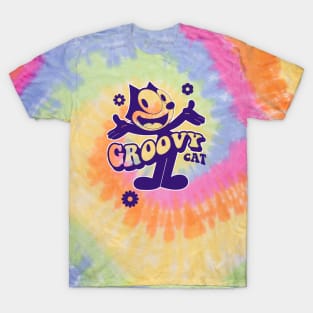 GROOVY FELIX THE CAT TIE DYE T-Shirt